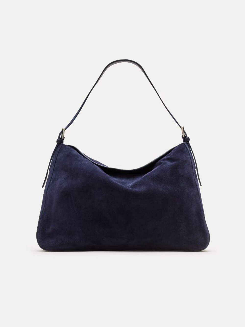 Jcrew / J. Crew Berkeley large shoulder bag in suede - Dark Ink - NWT